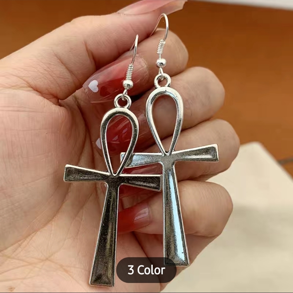 NWT Cross Earrings ✝️ - Picture 3 of 5